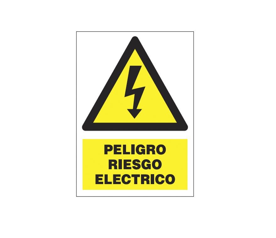 Peligro riesgo de descarga eléctrica 30cm 20cm 10cm R232 Señal Peligro Riesgo Pegatina de vinilo